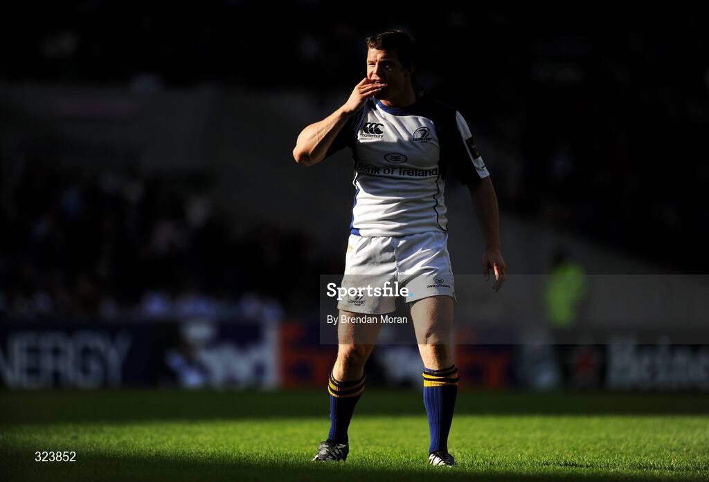 11 October 2008; Brian O'Driscoll, Leinster. Heineken Cup, Pool 2, Round 1, Edinburgh v Leinster, Murrayfield, Edinburgh, Scotland. Picture credit: Brendan Moran / SPORTSFILE