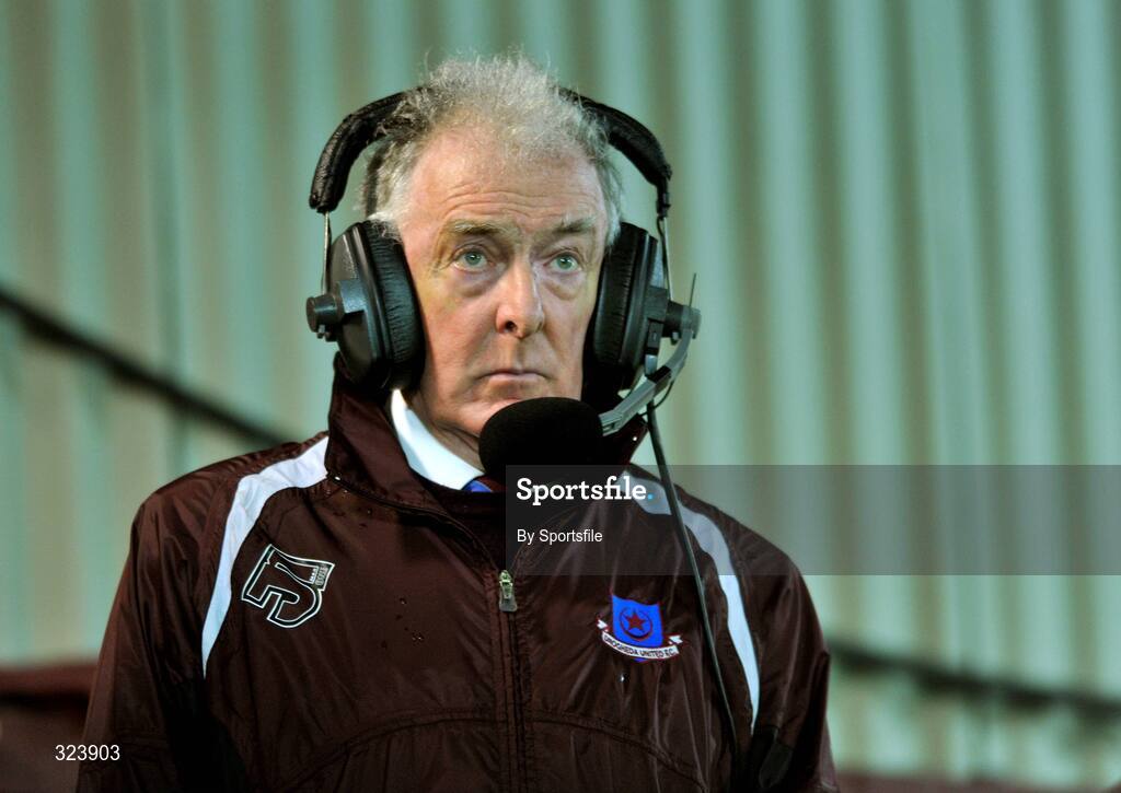 10 October 2008; Drogheda United chairman Vincent Hoey. eircom League Premier Division, Drogheda United v Bohemians, United Park, Drogheda. Photo by Sportsfile