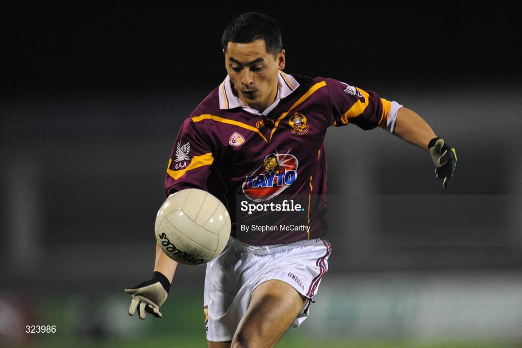 13 October 2008; Jason Sherlock, Oliver Plunketts/Eoghan Ruadh. Dublin Senior Football Semi-Final, Ballymun Kickhams v Oliver Plunketts/Eoghan Ruadh, Parnell Park, Dublin. Picture credit: Stephen McCarthy / SPORTSFILE