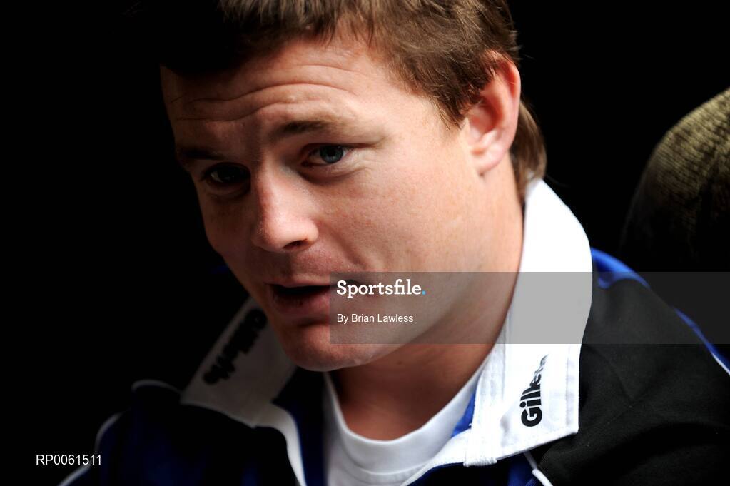 12 October 2008; RAZOR SHARP SKILLS: Irish rugby legend Brian O’Driscoll pulled on his Gillette jersey as he hosted the 2008 Gillette Fusion Rugby Coaching Clinic at Wanderers Rugby Club. The Clinic saw 45 lucky participants gather from all parts of the country to take part in an exclusive days’ coaching with the Irish Rugby Captain and Leinster star along with top Leinster coaches. To see all the action and top tips log on to www.gillettechampions.ie. Wanderers Rugby Club, Merrion Road, Ballsbridge, Dublin. Picture credit: Brian Lawless / SPORTSFILE