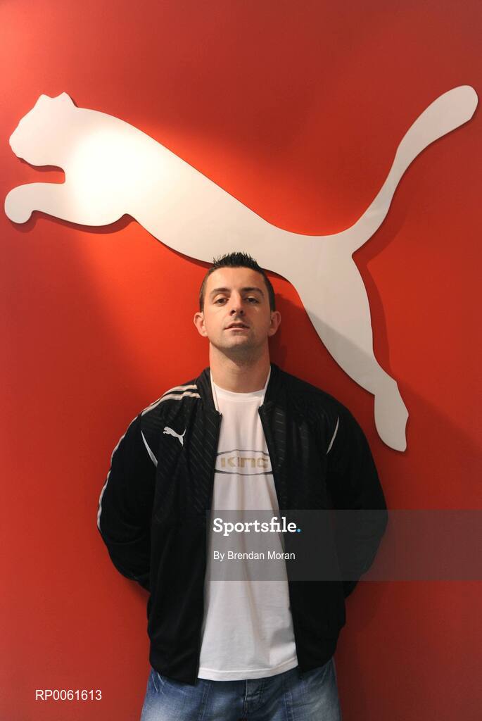 15 October 2008; The world's fastest growing sports-lifestyle brand, PUMA, has unveiled it's football boot and bodywear sponsorship of the Ireland Combined Rules team who travel to Australia this weekend for two Test matches against the hosts in Perth and Melbourne. Pictured is Aidan O'Mahony of Kerry. Picture credit: Brendan Moran / SPORTSFILE