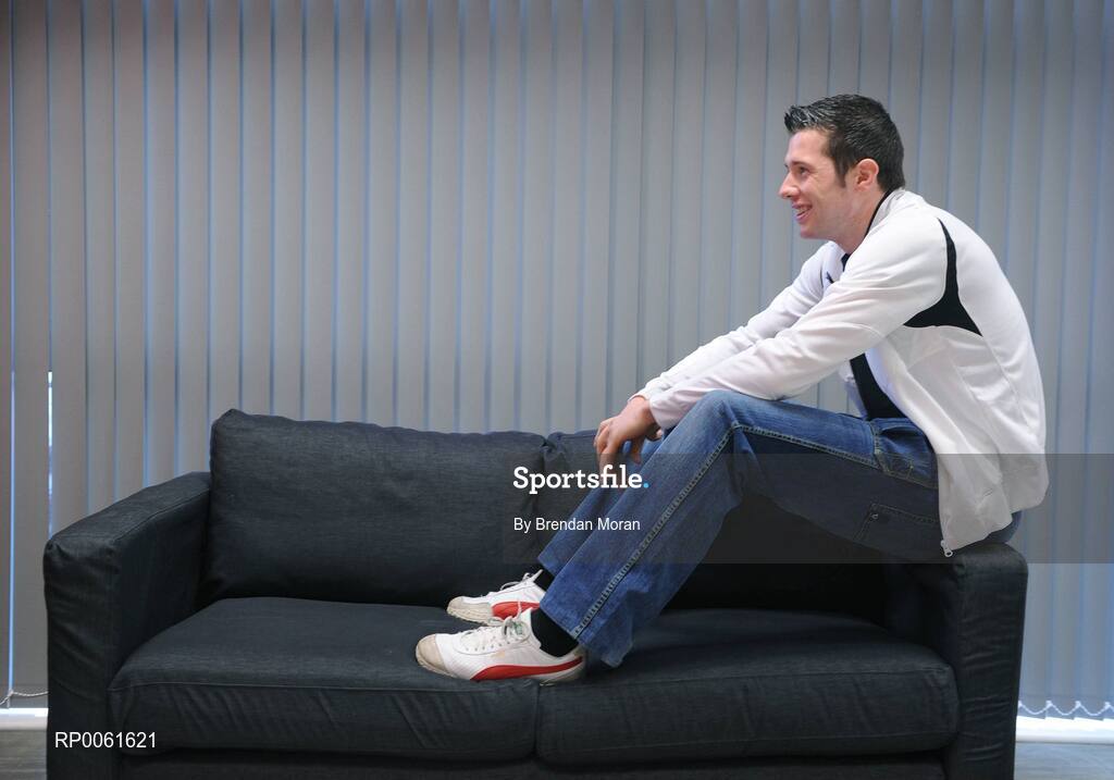 15 October 2008; The world's fastest growing sports-lifestyle brand, PUMA, has unveiled it's football boot and bodywear sponsorship of the Ireland Combined Rules team who travel to Australia this weekend for two Test matches against the hosts in Perth and Melbourne. Pictured is Sean Cavanagh of Tyrone. Picture credit: Brendan Moran / SPORTSFILE