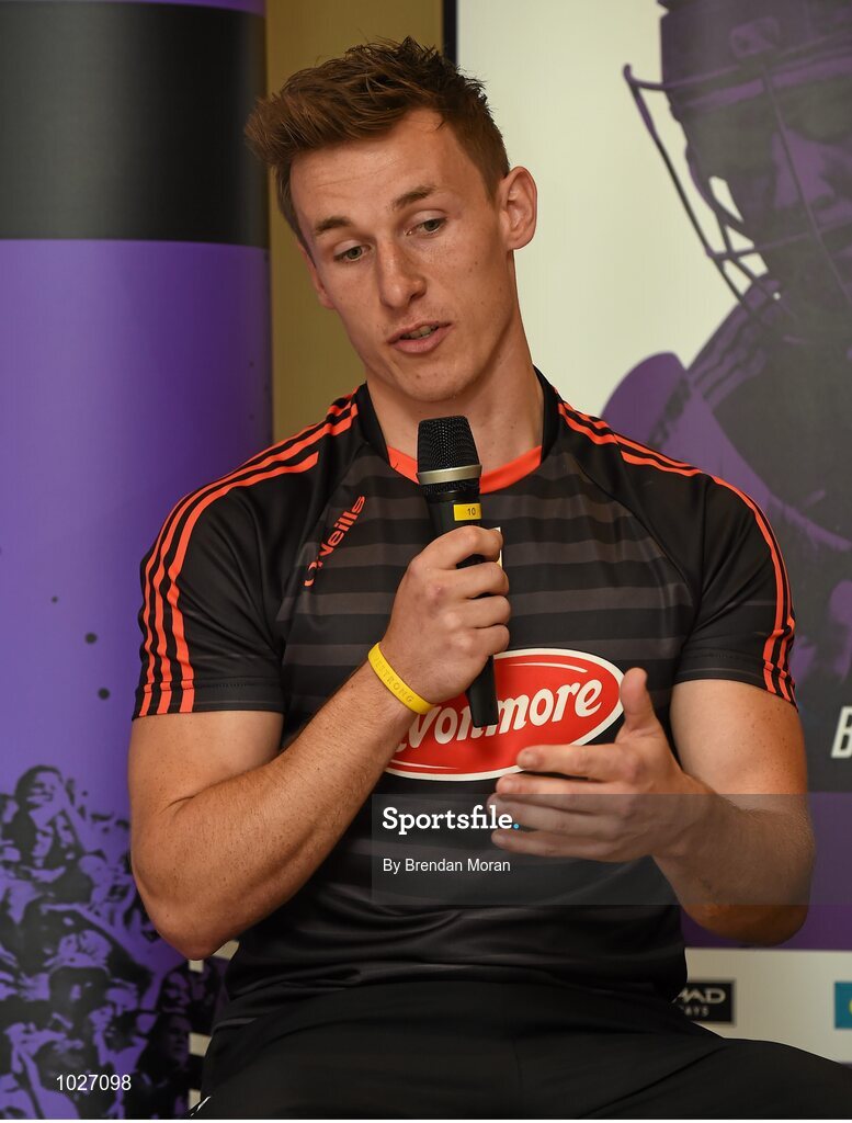 14 July 2015; In attendance at the launch of the GAA Hurling All-Ireland Senior Championship Series 2015 is Cillian Buckley, Kilkenny. Dicksboro GAA Club, Kilkenny. Picture credit: Brendan Moran / SPORTSFILE