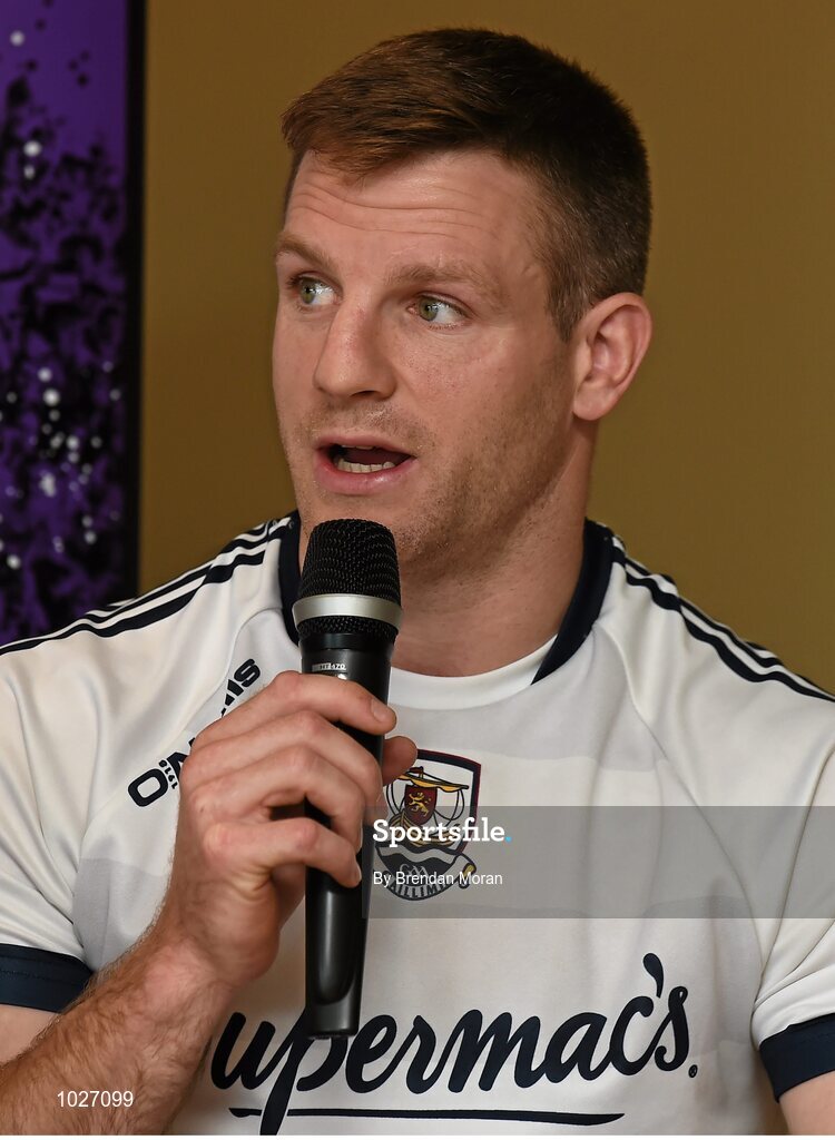 14 July 2015; In attendance at the launch of the GAA Hurling All-Ireland Senior Championship Series 2015 is Andy Smith, Galway. Dicksboro GAA Club, Kilkenny. Picture credit: Brendan Moran / SPORTSFILE