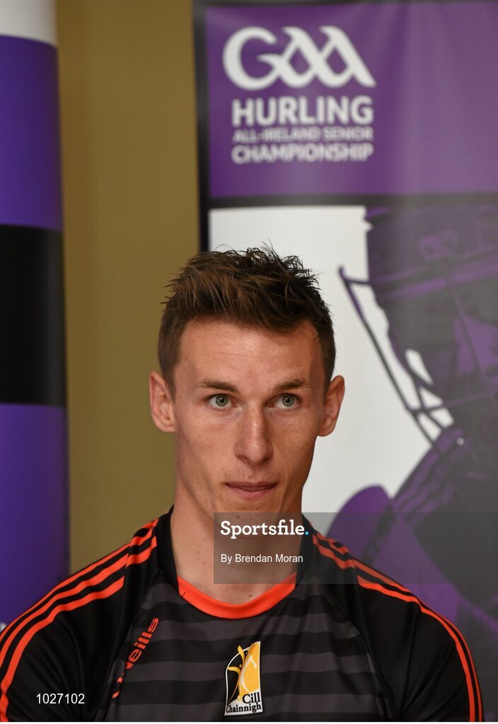 14 July 2015; In attendance at the launch of the GAA Hurling All-Ireland Senior Championship Series 2015 is Cillian Buckley, Kilkenny. Dicksboro GAA Club, Kilkenny. Picture credit: Brendan Moran / SPORTSFILE
