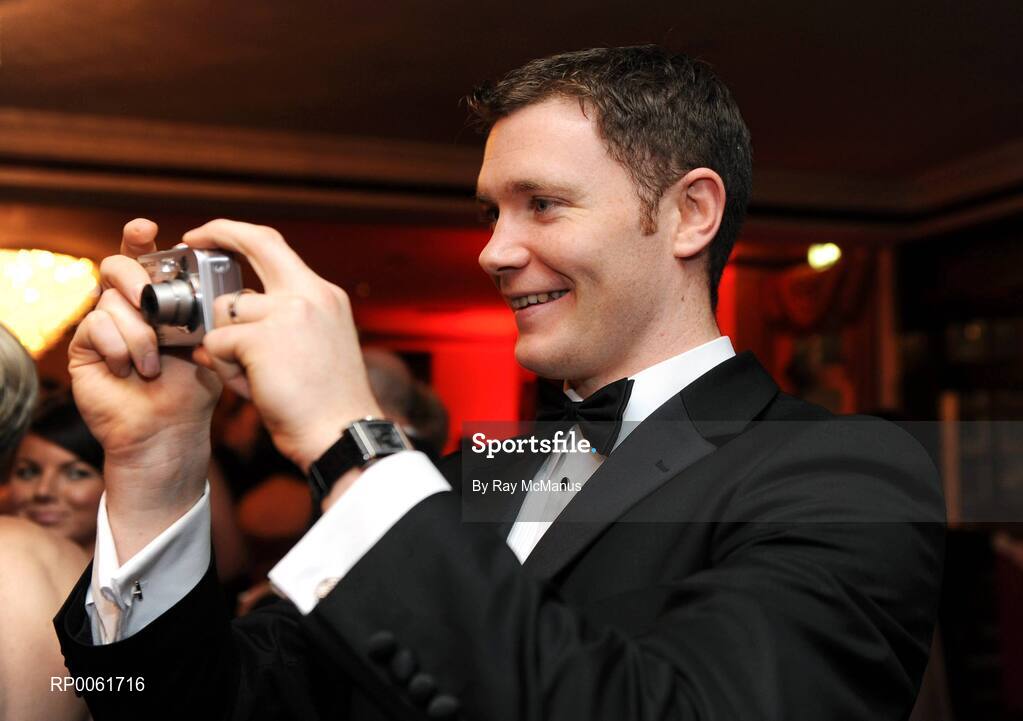 17 October 2008; Enda McGinley of Tyrone at the GAA All-Stars Awards 2008 Sponsored by Vodafone. Citywest Hotel, Conference, Leisure & Golf Resort, Dublin. Picture credit: Ray McManus / SPORTSFILE