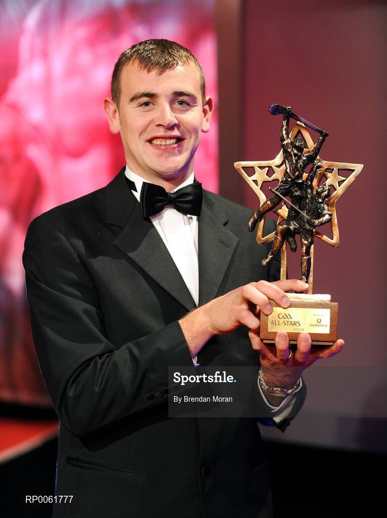 17 October 2008; Waterford hurler and Vodafone GAA All-Star Eoin Kelly during the GAA All-Stars Awards 2008 Sponsored by Vodafone. Citywest Hotel, Conference, Leisure & Golf Resort, Dublin. Picture credit: Brendan Moran / SPORTSFILE