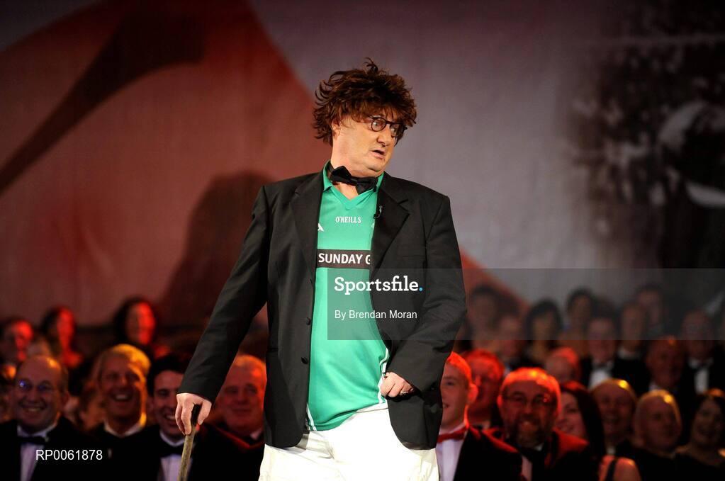 17 October 2008; Comedian Jon Kenny during the 2008 GAA All-Stars sponsored by Vodafone. Citywest Hotel, Conference, Leisure & Golf Resort, Dublin. Picture credit: Brendan Moran / SPORTSFILE