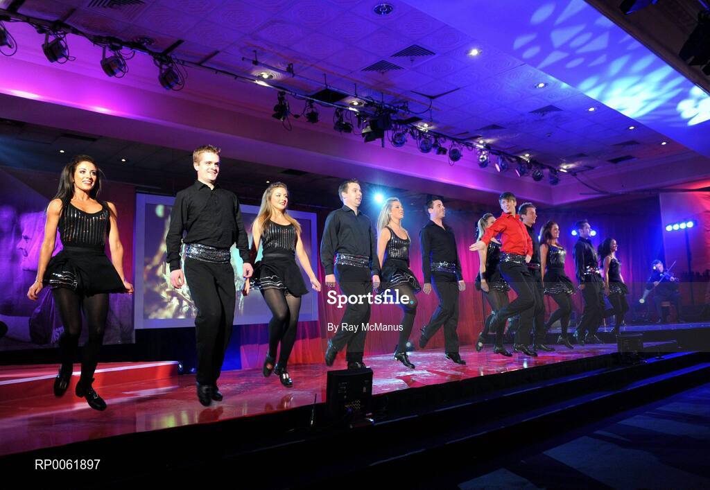 17 October 2008; A general view of dancers performing at the 2008 GAA All-Stars sponsored by Vodafone. Citywest Hotel, Conference, Leisure & Golf Resort, Dublin. Picture credit: Ray McManus / SPORTSFILE