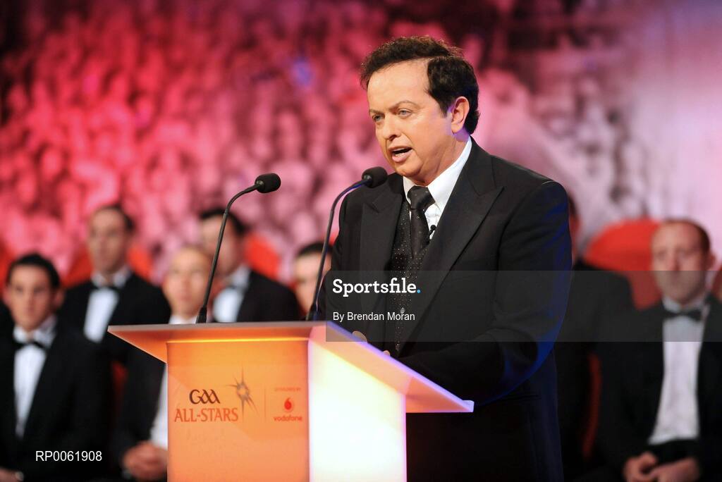 17 October 2008; RTE's Marty Morrissey during the 2008 GAA All-Stars sponsored by Vodafone. Citywest Hotel, Conference, Leisure & Golf Resort, Dublin. Picture credit: Brendan Moran / SPORTSFILE