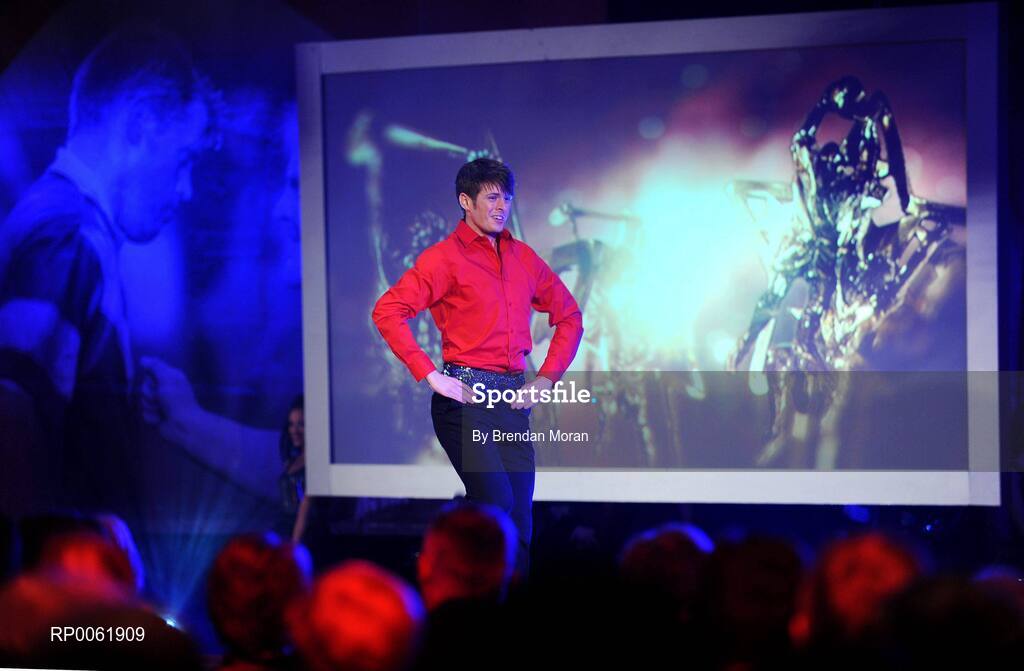 17 October 2008; A dancer performs during the 2008 GAA All-Stars sponsored by Vodafone. Citywest Hotel, Conference, Leisure & Golf Resort, Dublin. Picture credit: Brendan Moran / SPORTSFILE