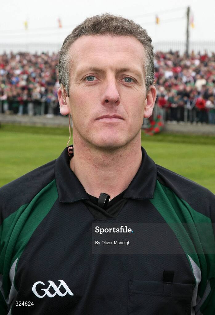 27 September 2008; Standby Referee, Paul Kneel, Louth. ESB GAA Football All-Ireland Minor Championship Final Replay, Tyrone v Mayo, Pearse Park, Longford. Picture credit: Oliver McVeigh / SPORTSFILE