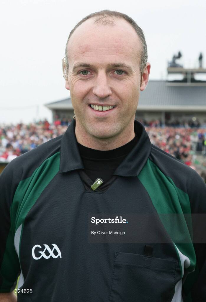 27 September 2008; Referee, Cormac Reilly, Meath. ESB GAA Football All-Ireland Minor Championship Final Replay, Tyrone v Mayo, Pearse Park, Longford. Picture credit: Oliver McVeigh / SPORTSFILE