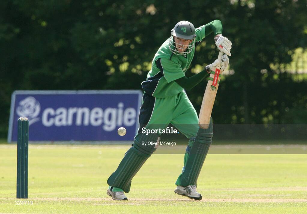 24 August 2008; Alex Cusack, Ireland. One Day International, Ireland v Kenya, Stormont, Belfast. Picture credit: Oliver McVeigh / SPORTSFILE