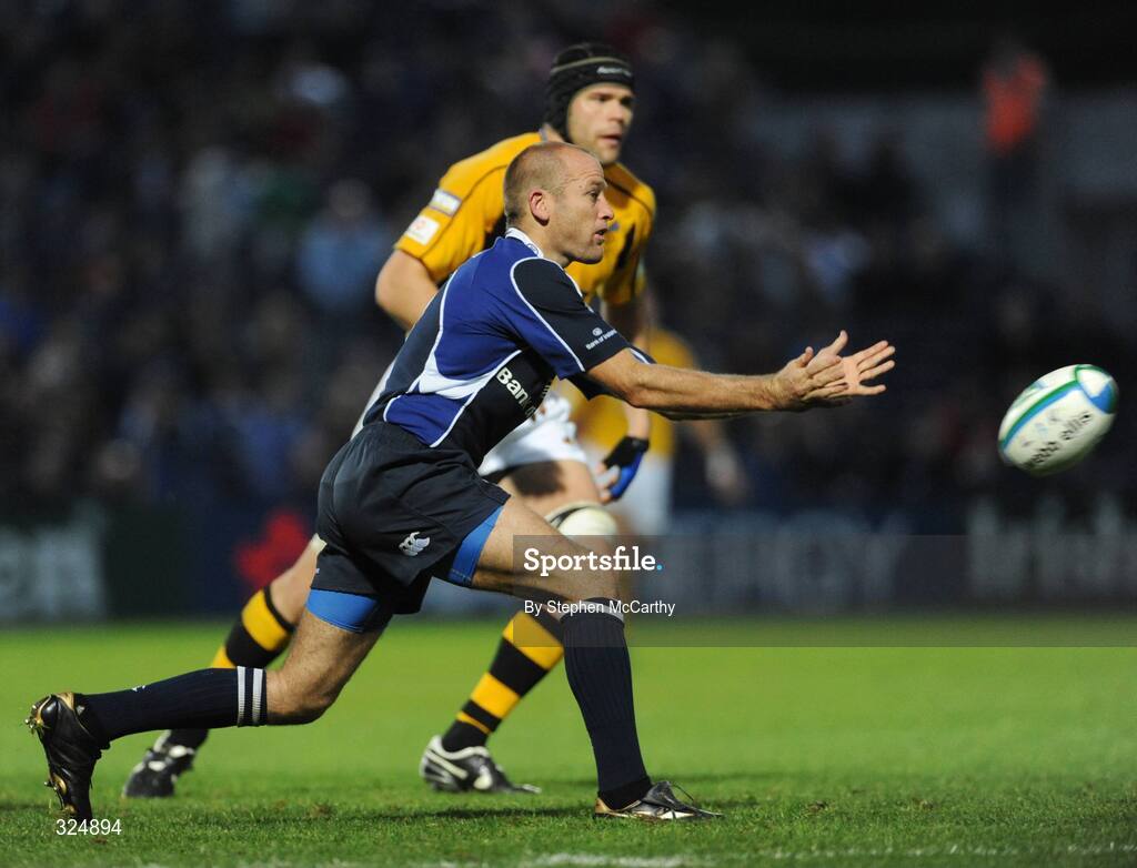 18 October 2008; Chris Whitaker, Leinster. Heineken Cup, Pool 2 Round 2, Leinster v London Wasps, RDS, Dublin. Picture credit: Stephen McCarthy / SPORTSFILE