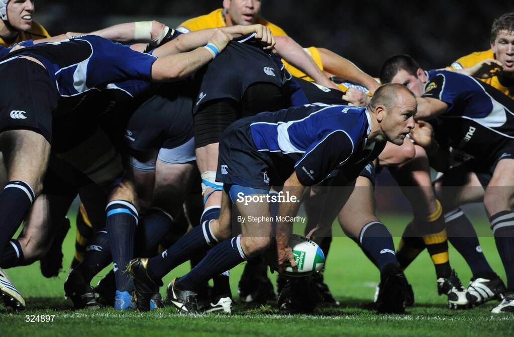 18 October 2008; Chris Whitaker, Leinster. Heineken Cup, Pool 2 Round 2, Leinster v London Wasps, RDS, Dublin. Picture credit: Stephen McCarthy / SPORTSFILE