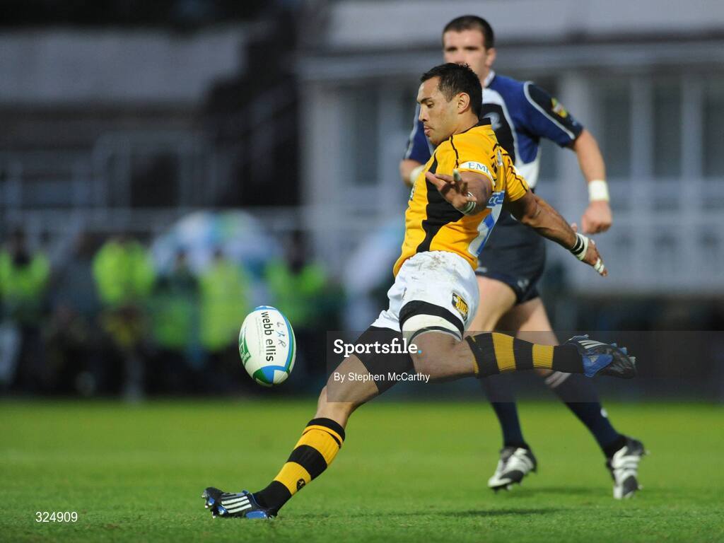 18 October 2008; Riki Flutey, London Wasps. Heineken Cup, Pool 2 Round 2, Leinster v London Wasps, RDS, Dublin. Picture credit: Stephen McCarthy / SPORTSFILE