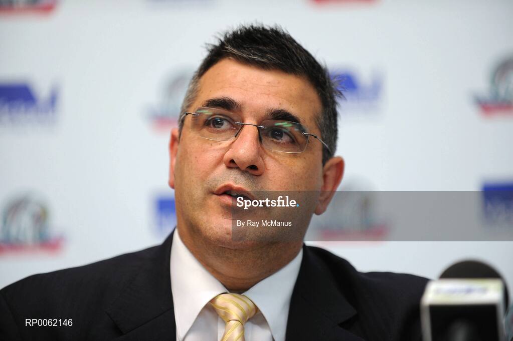 23 October 2008; Andrew Demetriou, Chief Executive, AFL at a press conference in advance of the Australia v Ireland International Rules game. 2008 International Rules tour, Subacio Oval, Perth, Australia. Picture credit: Ray McManus / SPORTSFILE
