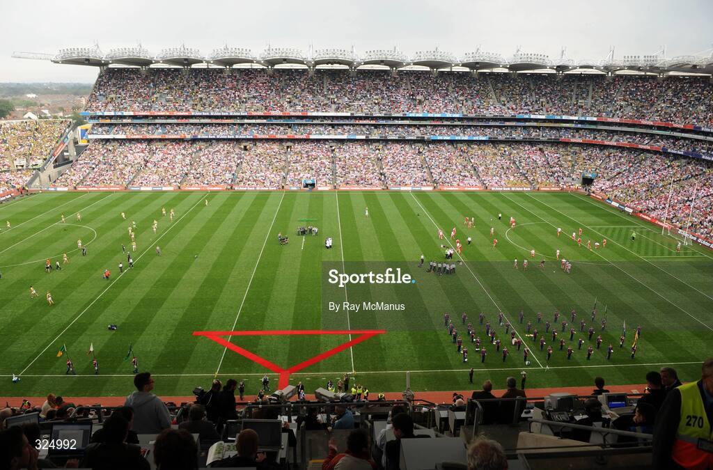 21 September 2008; A general view of Croke Park before the game. GAA Football All-Ireland Senior Championship Final, Kerry v Tyrone, Croke Park, Dublin. Picture credit: Ray McManus / SPORTSFILE