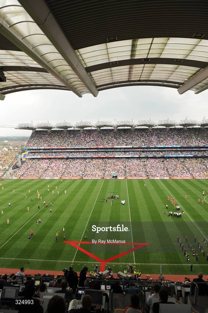 21 September 2008; A general view of Croke Park before the game. GAA Football All-Ireland Senior Championship Final, Kerry v Tyrone, Croke Park, Dublin. Picture credit: Ray McManus / SPORTSFILE