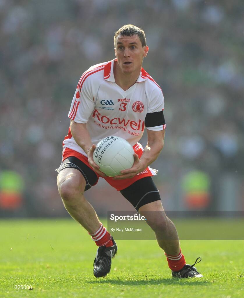 21 September 2008; Tommy McGuigan, Tyrone. GAA Football All-Ireland Senior Championship Final, Kerry v Tyrone, Croke Park, Dublin. Picture credit: Ray McManus / SPORTSFILE