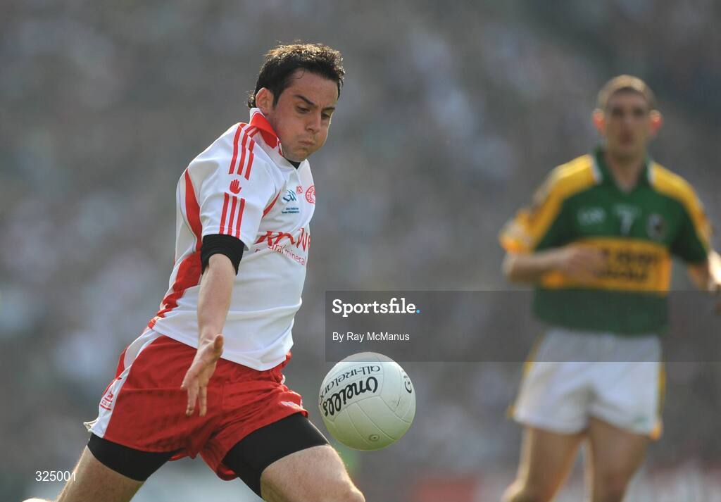 21 September 2008; Davy Harte, Tyrone. GAA Football All-Ireland Senior Championship Final, Kerry v Tyrone, Croke Park, Dublin. Picture credit: Ray McManus / SPORTSFILE
