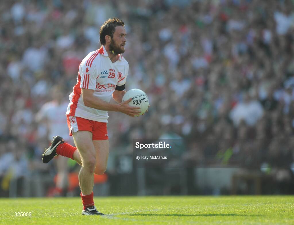 21 September 2008; Martin Penrose, Tyrone. GAA Football All-Ireland Senior Championship Final, Kerry v Tyrone, Croke Park, Dublin. Picture credit: Ray McManus / SPORTSFILE