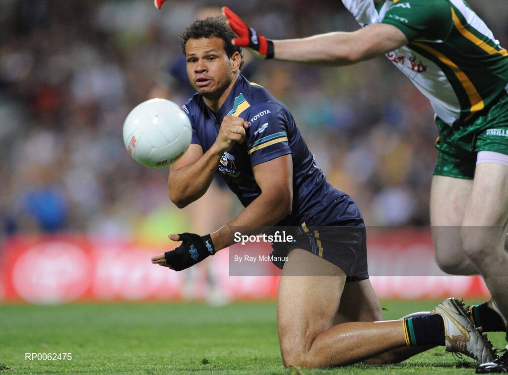 24 October 2008; Daniel Motlop, Australia. 2008 Toyota International Rules Series, Australia v Ireland, Subiaco Oval, Perth, Western Australia. Picture credit: Ray McManus / SPORTSFILE