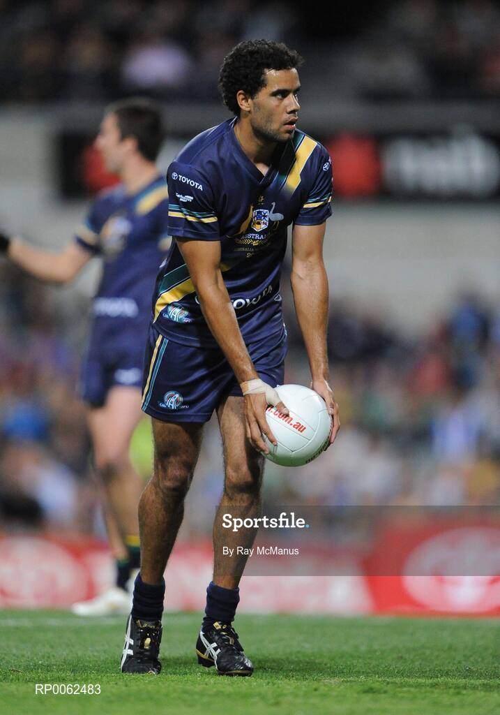 24 October 2008; Daniel Wells, Australia. 2008 Toyota International Rules Series, Australia v Ireland, Subiaco Oval, Perth, Western Australia. Picture credit: Ray McManus / SPORTSFILE