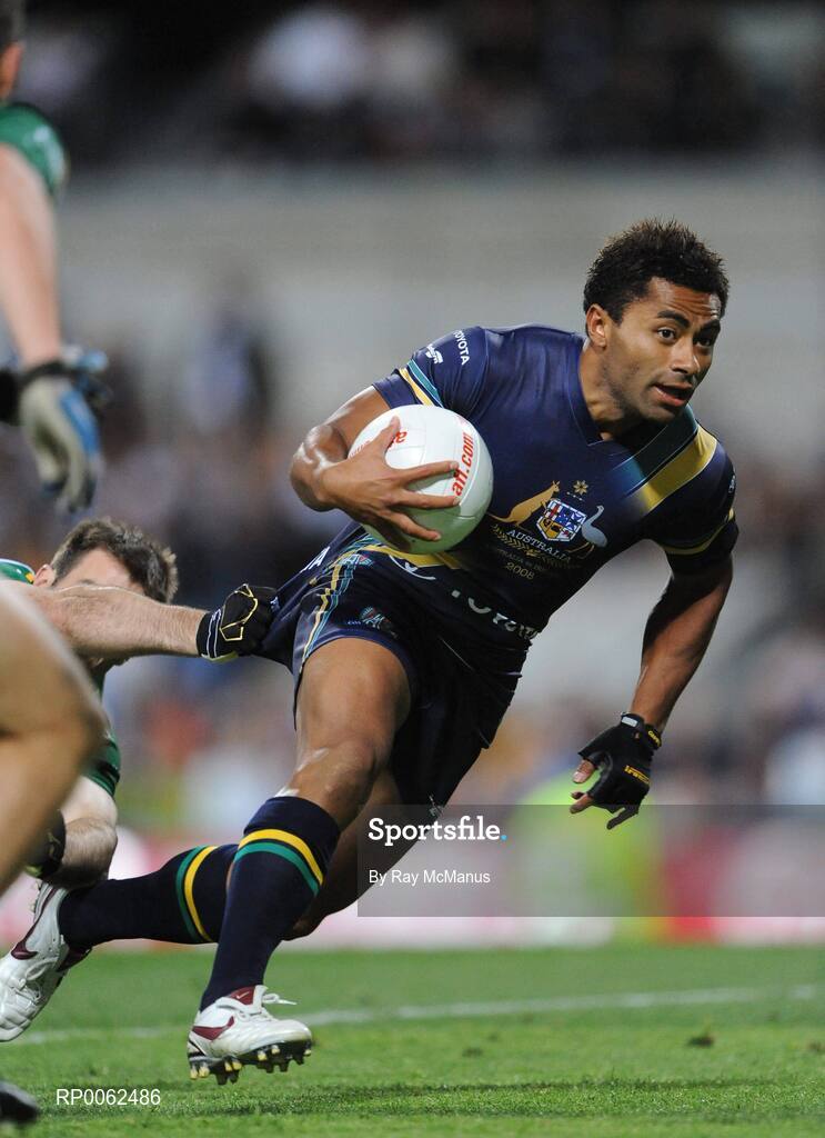 24 October 2008; David Rodan, Australia. 2008 Toyota International Rules Series, Australia v Ireland, Subiaco Oval, Perth, Western Australia. Picture credit: Ray McManus / SPORTSFILE