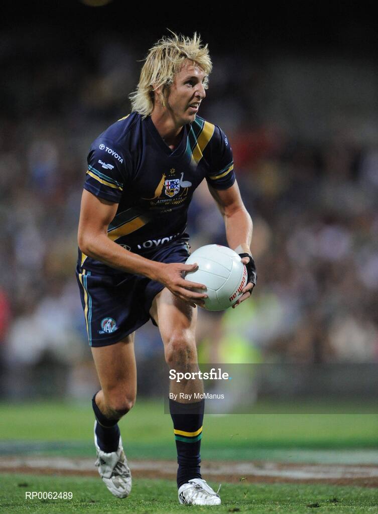 24 October 2008; Dale Thomas, Australia. 2008 Toyota International Rules Series, Australia v Ireland, Subiaco Oval, Perth, Western Australia. Picture credit: Ray McManus / SPORTSFILE