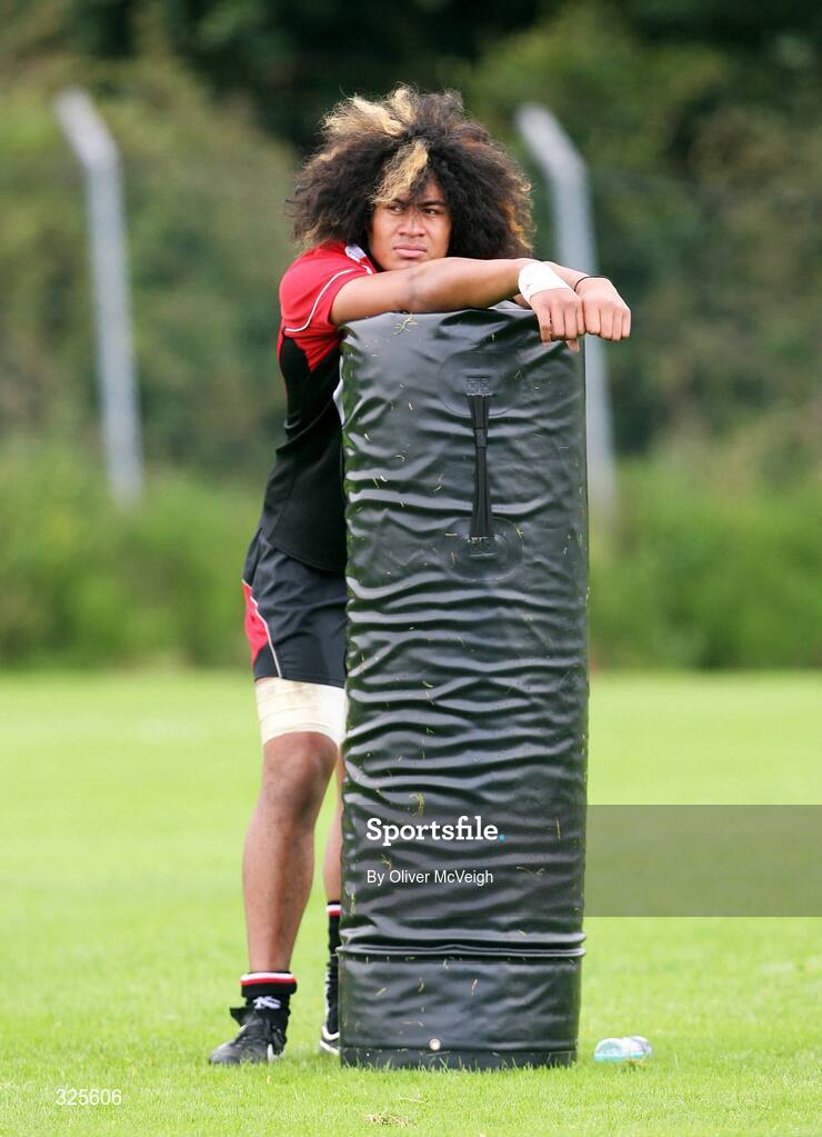 19 August 2008; Ulster's Filo Paulo during a squad training session. Ulster Rugby Squad Training Session, Newforge Country Club, Belfast, Co Antrim. Picture credit; Oliver McVeigh / SPORTSFILE
