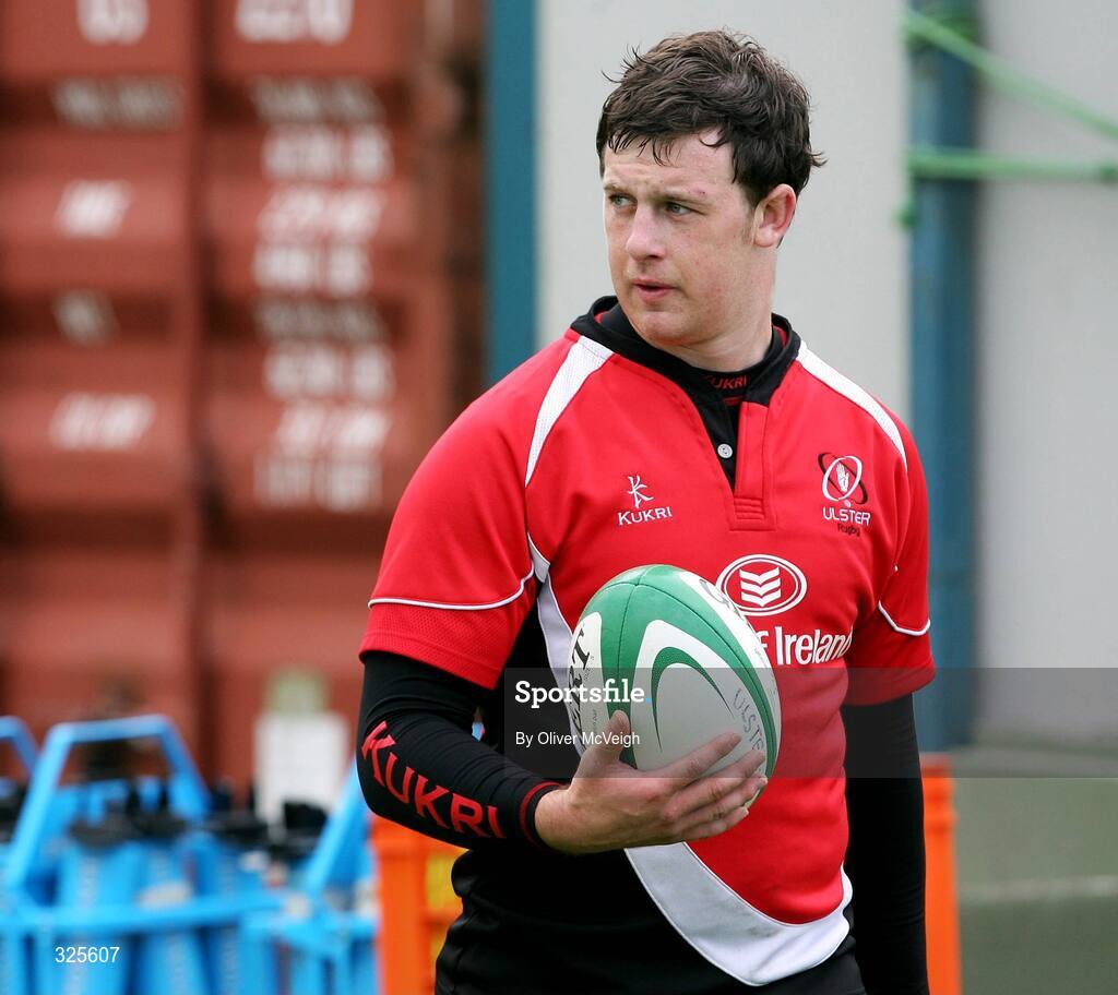 19 August 2008; Ulster's Willie Faloon during a squad training session. Ulster Rugby Squad Training Session, Newforge Country Club, Belfast, Co Antrim. Picture credit; Oliver McVeigh / SPORTSFILE