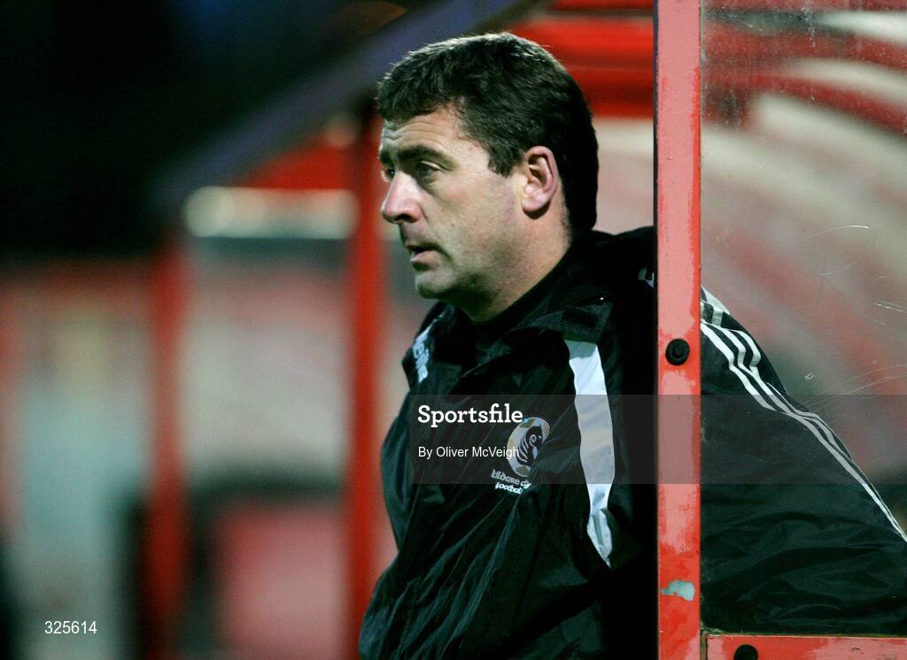 19 August 2008; Kildare County manager, John Ryan. FAI Ford Cup Fourth Round, Derry City v Kildare County, Brandywell, Derry. Picture credit: Oliver McVeigh / SPORTSFILE