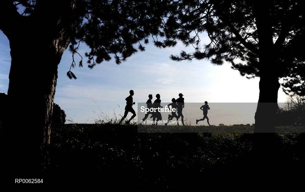 27 October 2008; A general view of the runners passing through the Phoenix Park during the Lifestyle Sports - adidas Dublin Marathon 2008. Phoenix Park, Dublin. Picture credit: Stephen McCarthy / SPORTSFILE