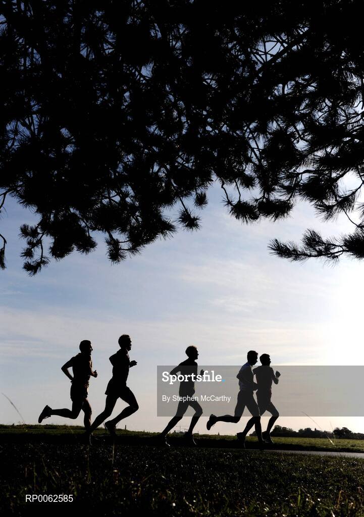 27 October 2008; A general view of the runners passing through the Phoenix Park during the Lifestyle Sports - adidas Dublin Marathon 2008. Phoenix Park, Dublin. Picture credit: Stephen McCarthy / SPORTSFILE