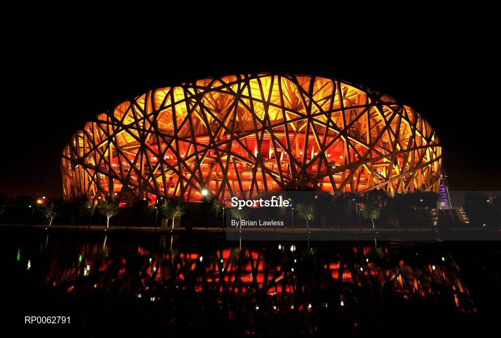 16 September 2008; A general view of the 'Bird's Nest'. Beijing Paralympic Games 2008, National Stadium, Olympic Green, Beijing, China. Picture credit: Brian Lawless / SPORTSFILE