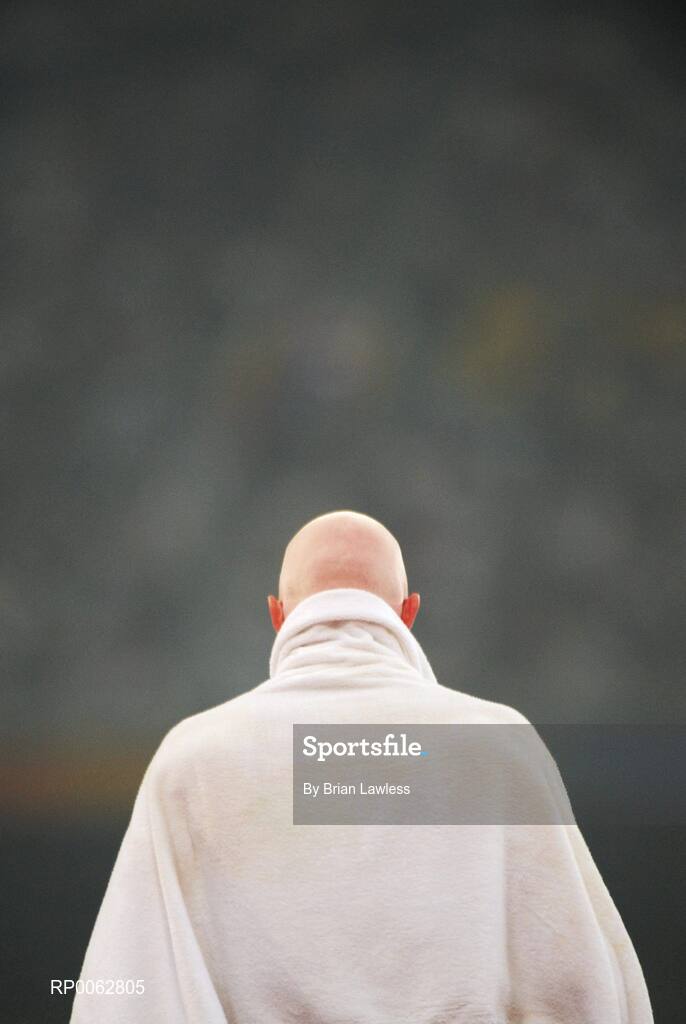16 September 2008; Belarus' Yury Buchkou during the Men's Shot Putt - F11/F12 final. Beijing Paralympic Games 2008, Men's Shot Putt - F11/F12 final, National Stadium, Olympic Green, Beijing, China. Picture credit: Brian Lawless / SPORTSFILE