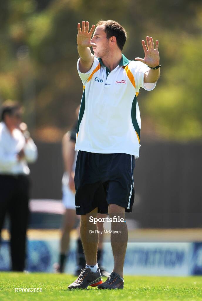 29 October 2008; Tadhg Kennelly during an Ireland International Rules training session. 2008 International Rules tour, Arden Street Oval, Melbourne, Auatralia. Picture credit: Ray McManus / SPORTSFILE