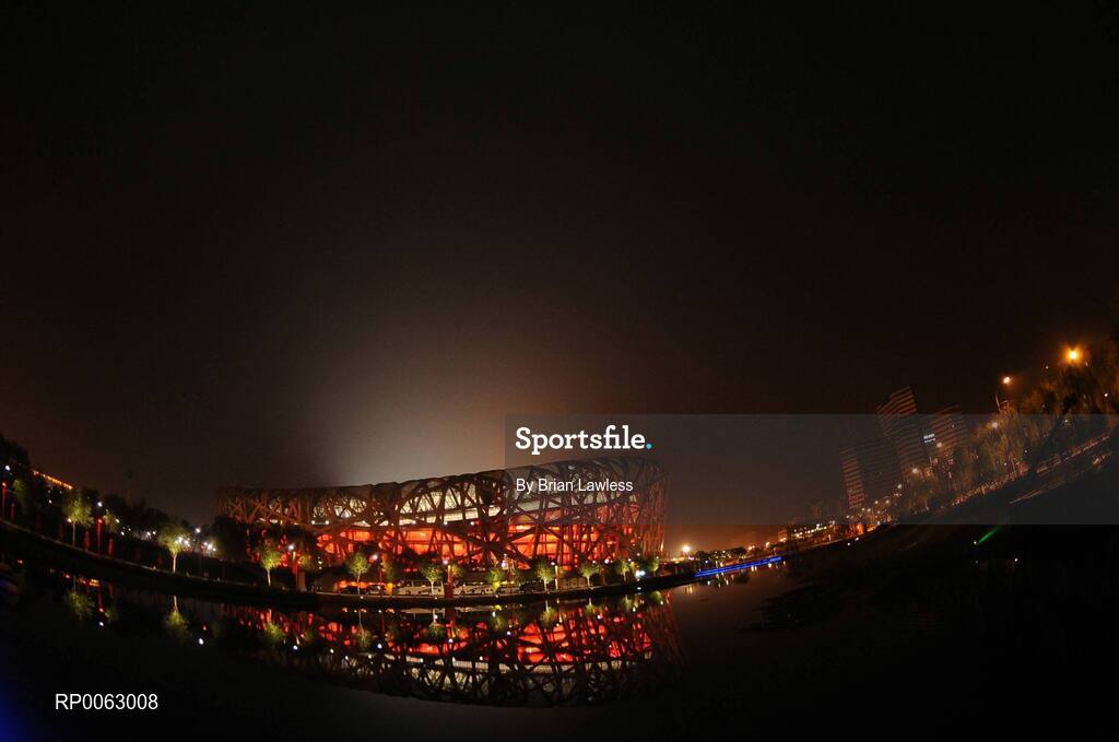 16 September 2008; A general view of the 'Bird's Nest' during the Closing Ceremony. Beijing Paralympic Games 2008, Closing Ceremony, National Stadium, Olympic Green, Beijing, China. Picture credit: Brian Lawless / SPORTSFILE