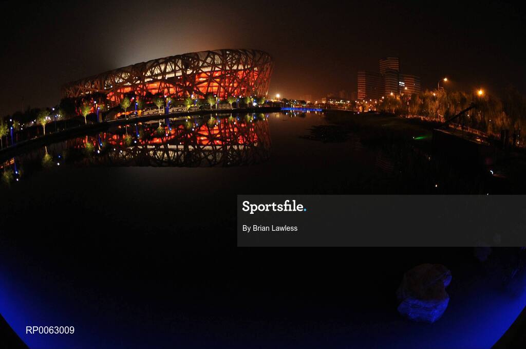 16 September 2008; A general view of the 'Bird's Nest' during the Closing Ceremony. Beijing Paralympic Games 2008, Closing Ceremony, National Stadium, Olympic Green, Beijing, China. Picture credit: Brian Lawless / SPORTSFILE