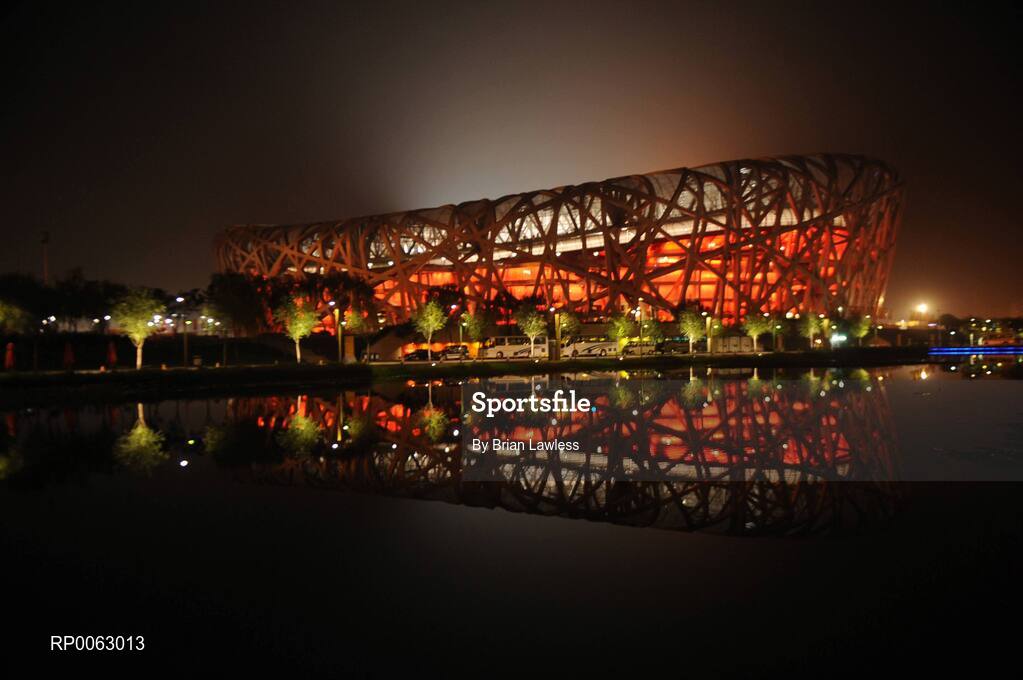 16 September 2008; A general view of the 'Bird's Nest' during the Closing Ceremony. Beijing Paralympic Games 2008, Closing Ceremony, National Stadium, Olympic Green, Beijing, China. Picture credit: Brian Lawless / SPORTSFILE