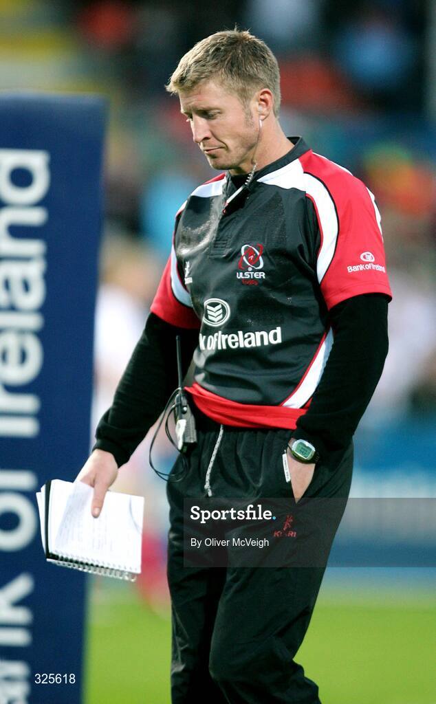 22 August 2008; Paul Steinmetz, Ulster Player/Coach. Pre-Season Friendly, Ulster v Queensland Reds, Ravenhill Park, Belfast, Co. Antrim. Picture credit: Oliver McVeigh / SPORTSFILE