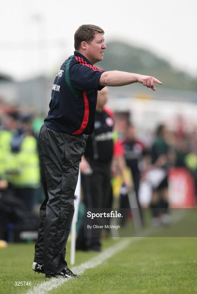 27 September 2008; Mayo manager Ray Dempsey. ESB GAA Football All-Ireland Minor Championship Final Replay, Tyrone v Mayo, Pearse Park, Longford. Picture credit: Oliver McVeigh / SPORTSFILE
