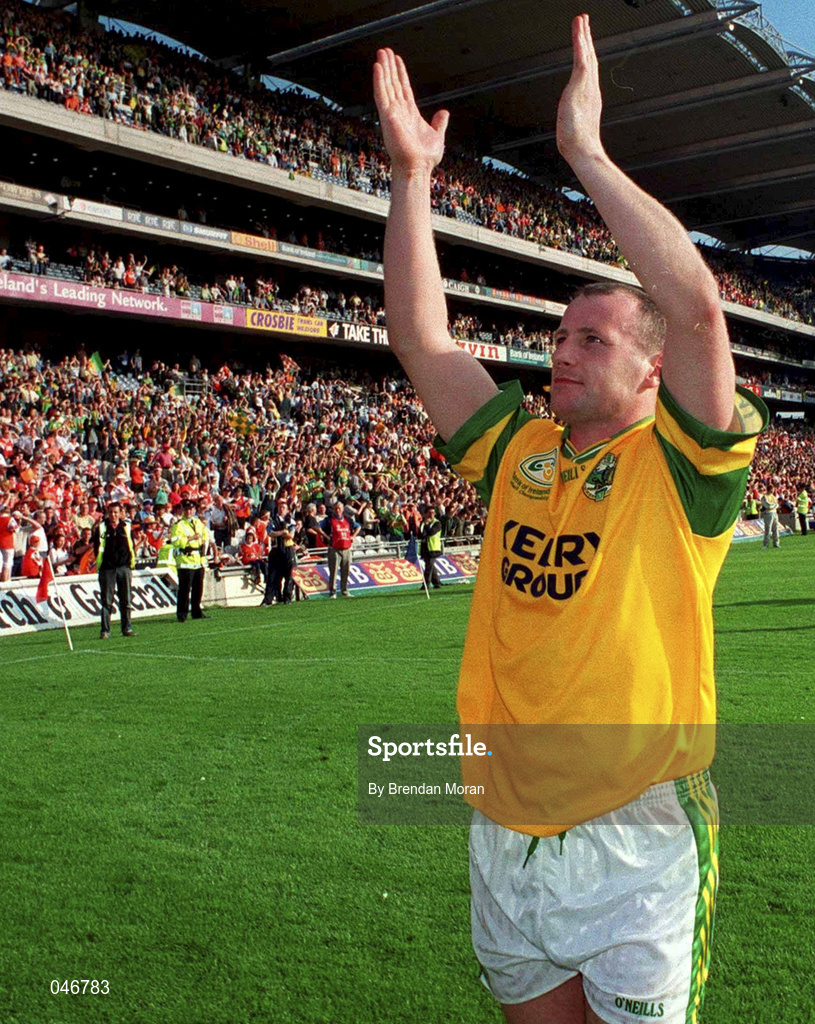 2 September 2000; Declan O'Keeffe of Kerry during the Bank of Ireland All-Ireland Senior Football Championship Semi-Final Replay match between Kerry and Armagh at Croke Park in Dublin. Photo by Brendan Moran/Sportsfile