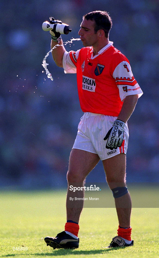 2 September 2000; Enda McNulty of Armagh during the Bank of Ireland All-Ireland Senior Football Championship Semi-Final Replay match between Kerry and Armagh at Croke Park in Dublin. Photo by Brendan Moran/Sportsfile