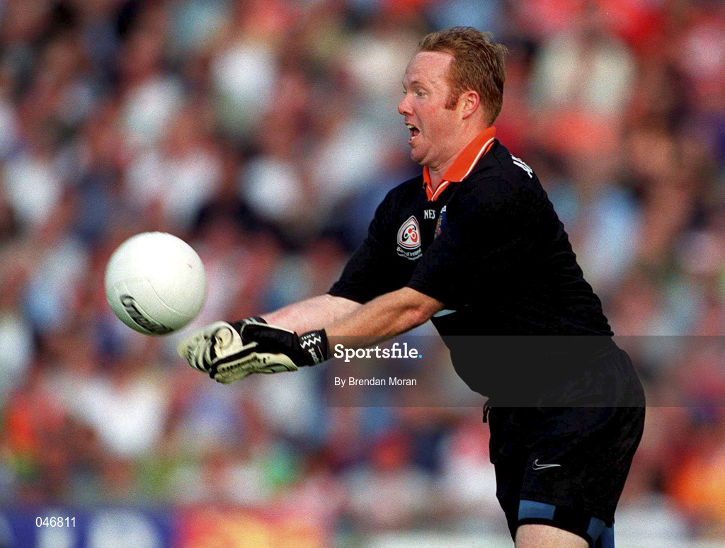 2 September 2000; Brendan Tierney of Armagh during the Bank of Ireland All-Ireland Senior Football Championship Semi-Final Replay match between Kerry and Armagh at Croke Park in Dublin. Photo by Brendan Moran/Sportsfile