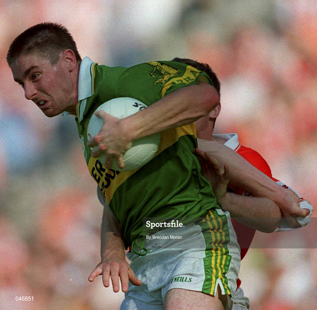 2 September 2000; Darragh O'Se of Kerry during the Bank of Ireland All-Ireland Senior Football Championship Semi-Final Replay match between Kerry and Armagh at Croke Park in Dublin. Photo by Brendan Moran/Sportsfile
