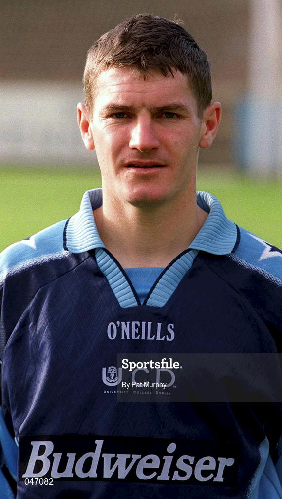 10 September 2000; Ciaran Kavanagh of UCD ahead of the Eircom League Premier Division match between UCD and Finn Harps at Belfield Park in Dublin. Photo by Pat Murphy/Sportsfile