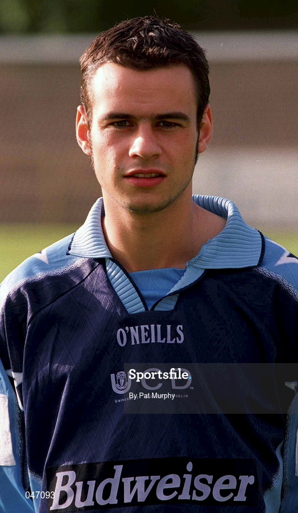 10 September 2000; John Martin of UCD during the Eircom League Premier Division match between UCD and Finn Harps at Belfield Park in Dublin. Photo by Pat Murphy/Sportsfile